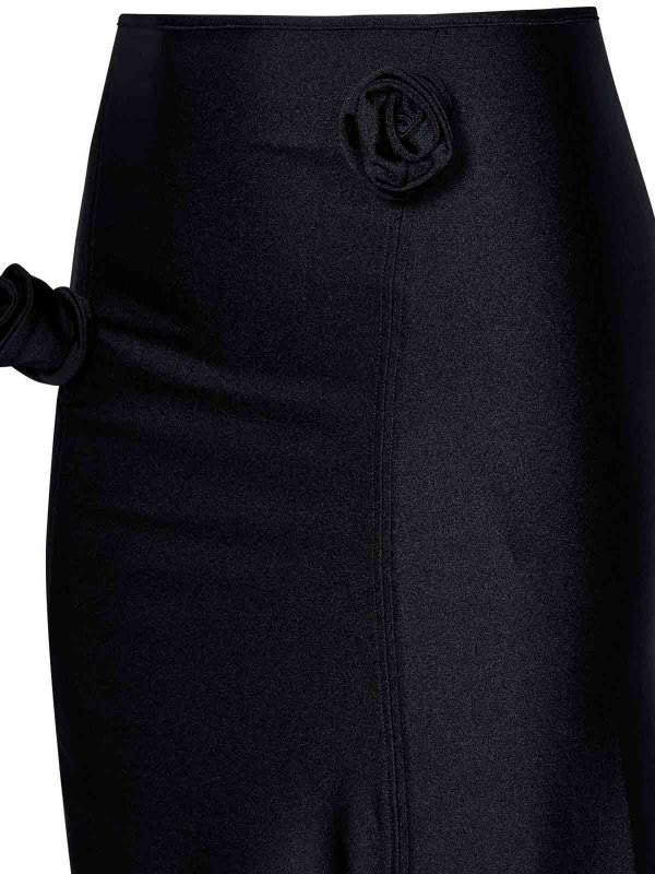 The Best Shops COPERNI: Knielange und Midi Röcke - Midirock - Schwarz