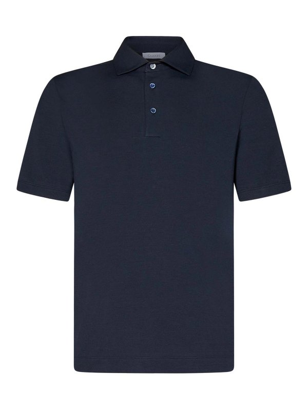 CRUCIANI: ポロシャツ - ポロシャツ - ブルー