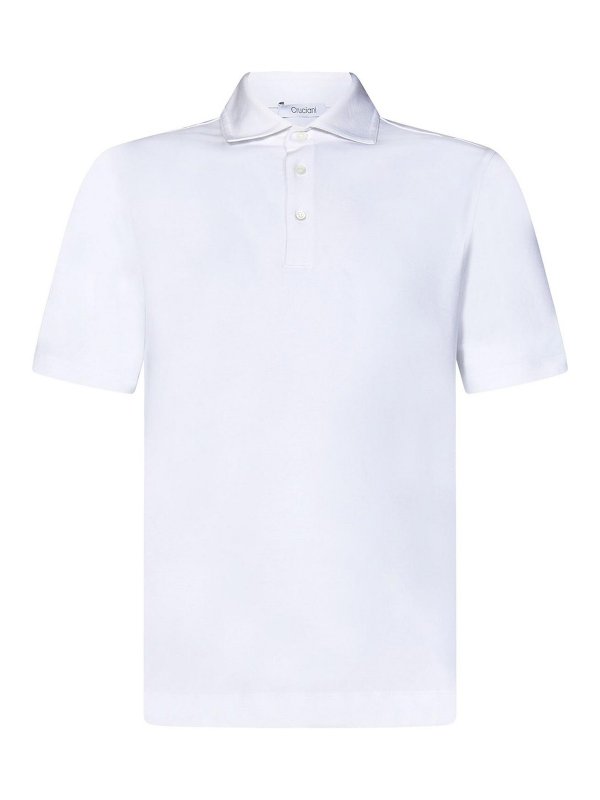 CRUCIANI: ポロシャツ - ポロシャツ - 白