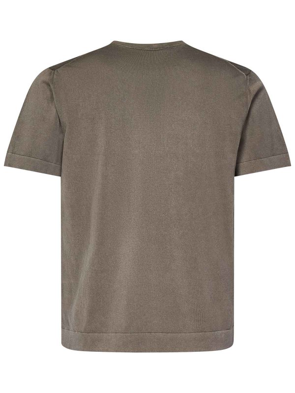 DRUMOHR: Strickpullover mit Rundhalsausschnitt online - Rundhalspullover - Braun