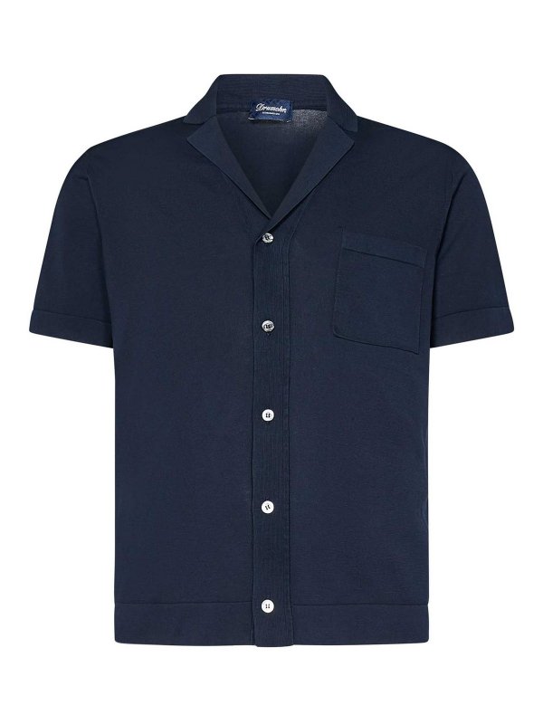 DRUMOHR: シャツ - シャツ - ブルー