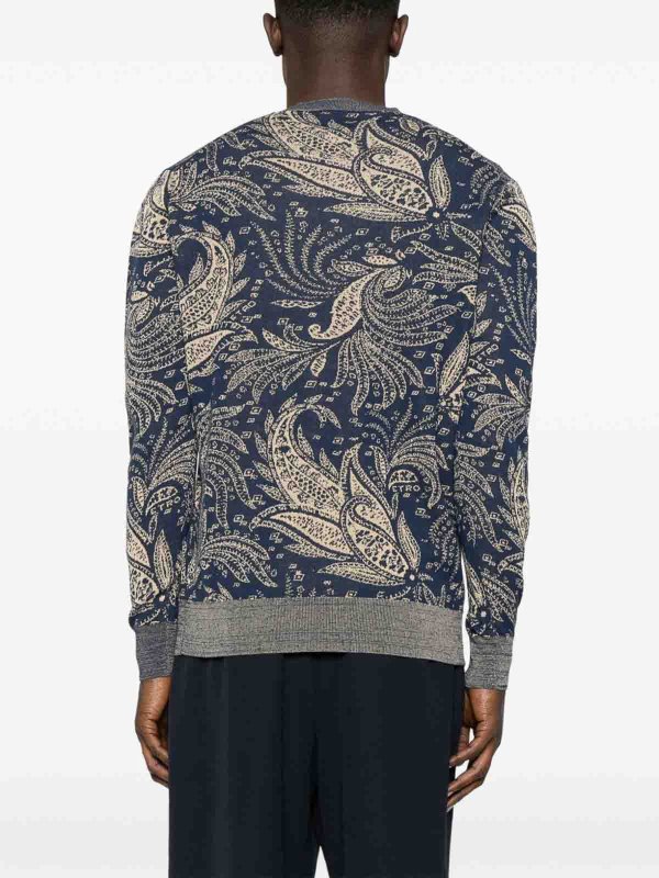 The Best Shops ETRO: クルーネック - クルーネック - ブルー