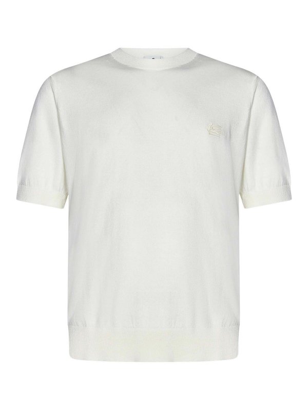 ETRO: Camisetas - Camiseta - Blanco