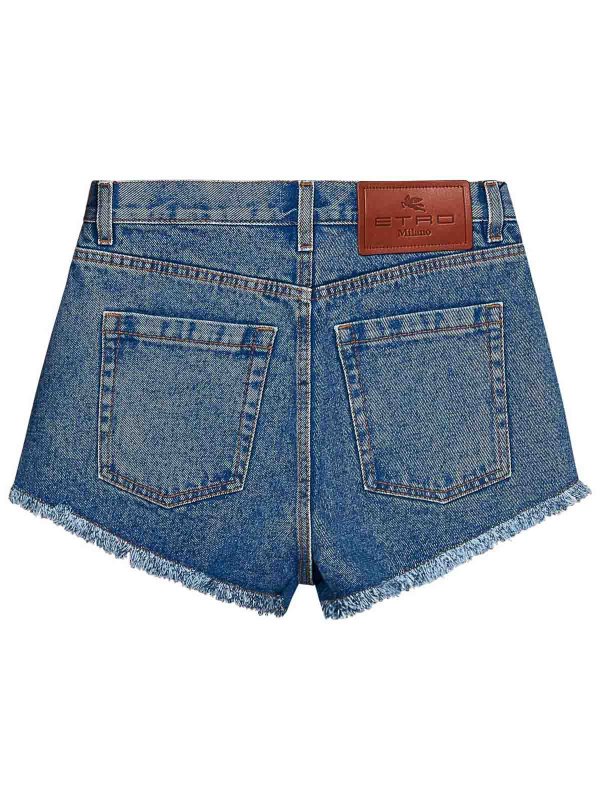 ETRO: Hosen Shorts online - Shorts - Blau