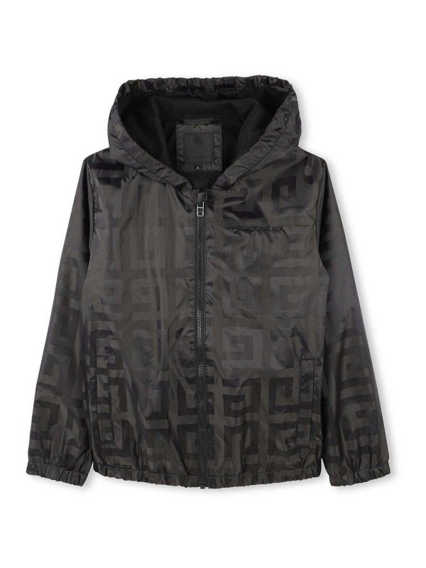 GIVENCHY: casual jackets - Hooded Jacket For Boy