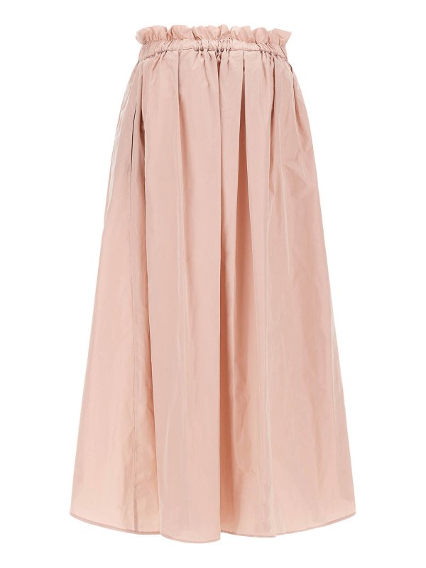 HERNO: ニーレングススカート＆ミディ丈 online - 膝丈/ミディスカート - ヌードカラー