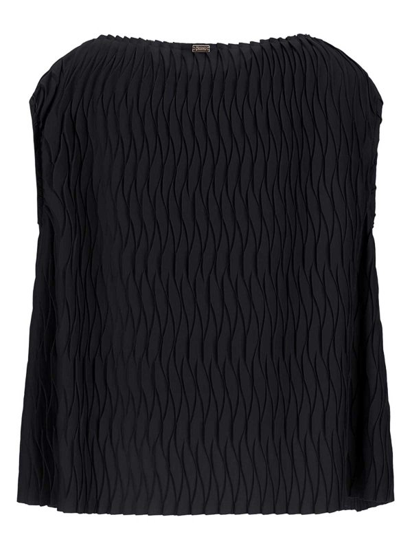 HERNO: Tops und Tank Tops online - Top - Schwarz
