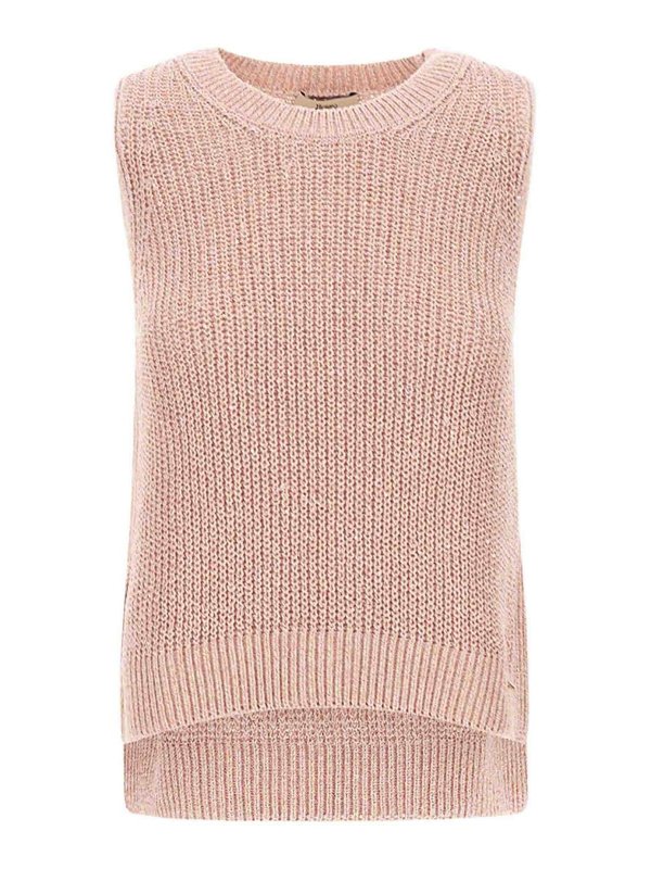 HERNO: vests - Pink Vest