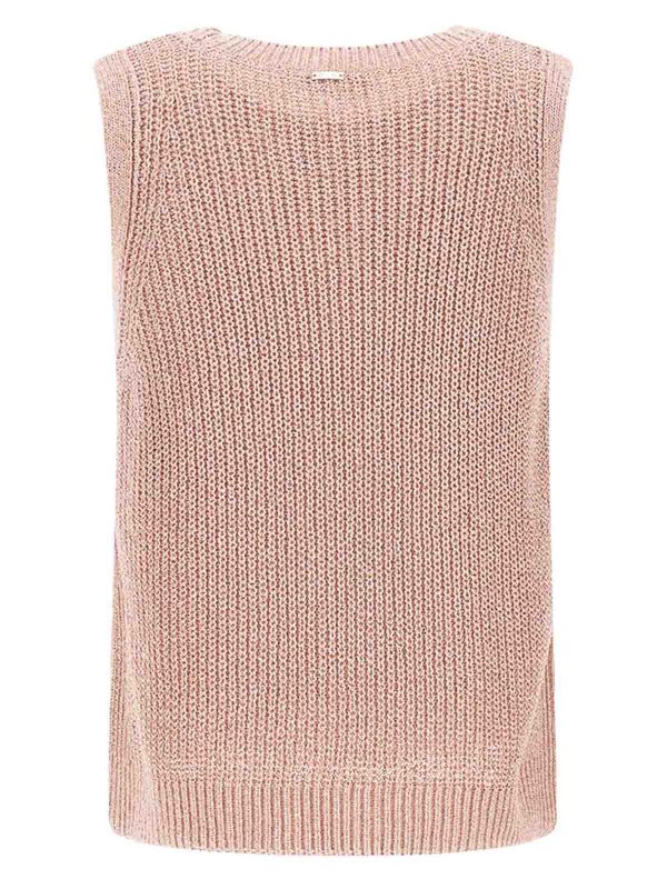 HERNO: vests online - Pink Vest