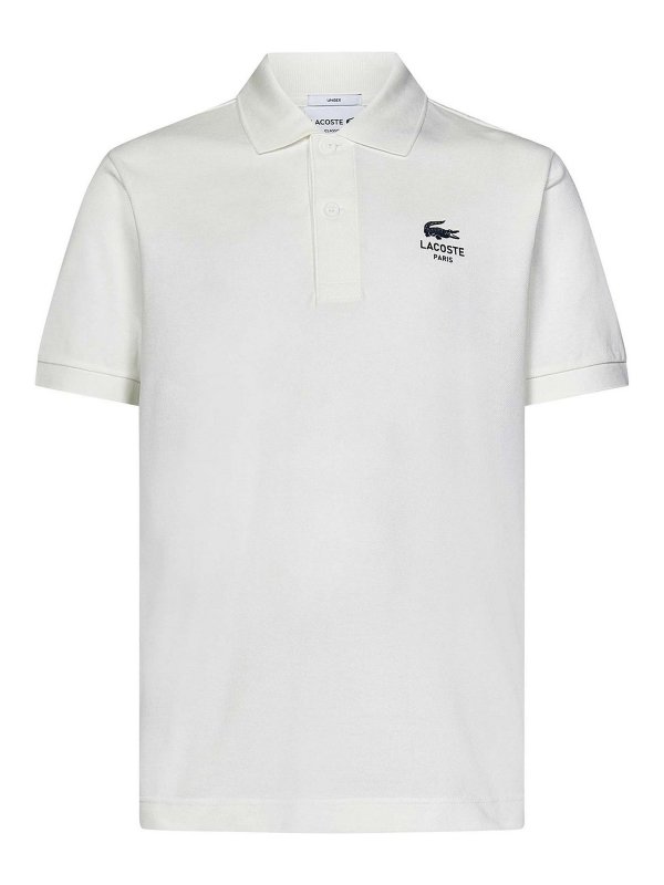 LACOSTE: ポロシャツ - ポロシャツ - 白