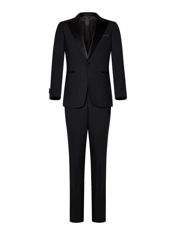 LOW BRAND: Vestidos de gala - Traje - Negro