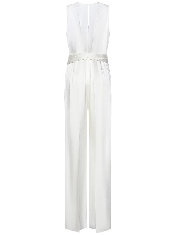 Max Mara: casual trousers online - White Jumpsuit