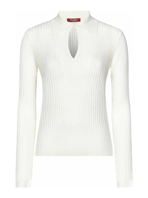 Max Mara: Polos - Polo - Blanco