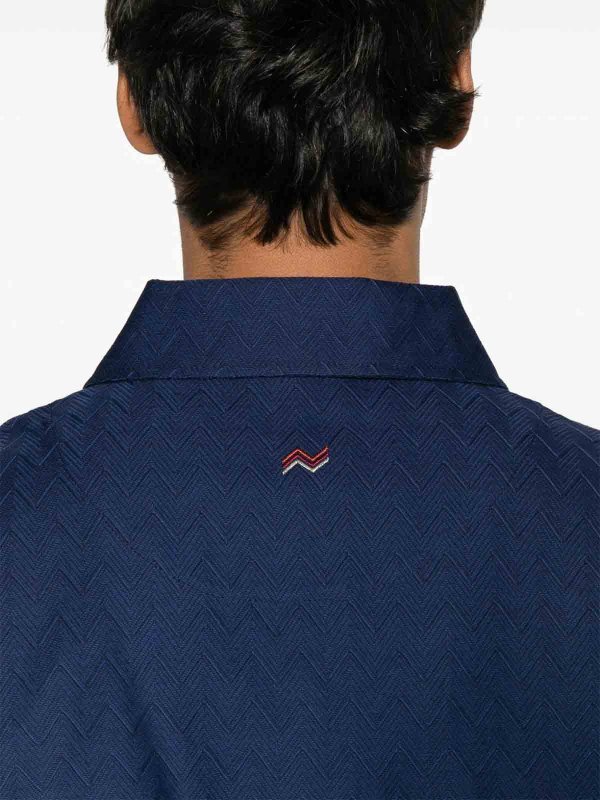 The Best Shops MISSONI: ポロシャツ - ポロシャツ - ブルー