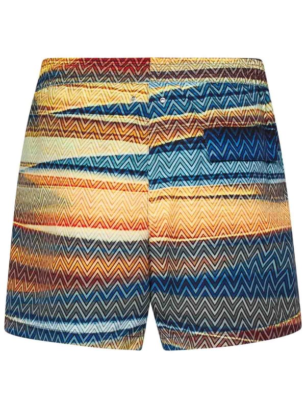 MISSONI: 水着 online - スイムショーツ/スイムトランクス - ブルー