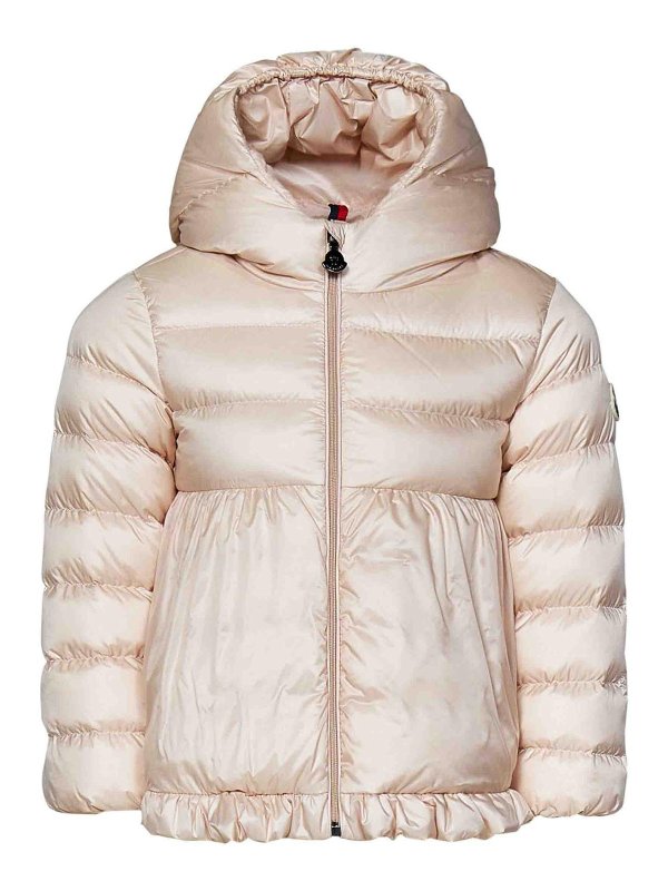 MONCLER JR: カジュアルジャケット - カジュアルジャケット - ヌードカラー