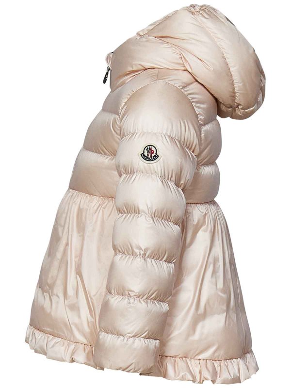 The Best Shops MONCLER JR: カジュアルジャケット - カジュアルジャケット - ヌードカラー