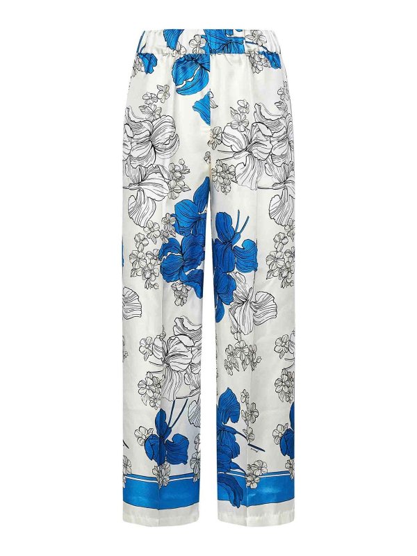 P.A.R.O.S.H.: pantaloni casual - Pantaloni dritti di seta