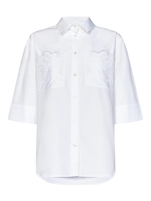 P.A.R.O.S.H.: シャツ - シャツ - 白