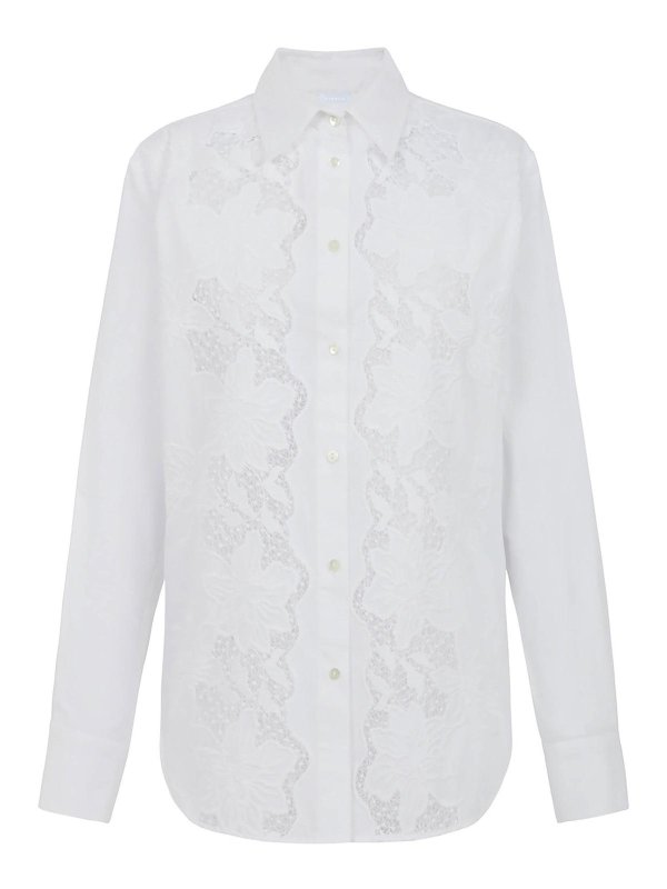 P.A.R.O.S.H.: Hemden - Hemd - Weiß