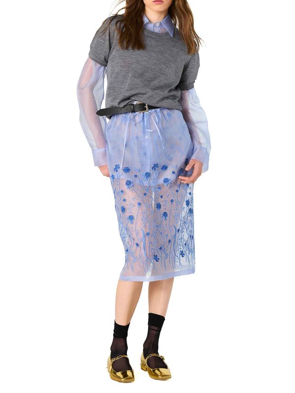 P.A.R.O.S.H.: シャツ online - シャツ - ブルー