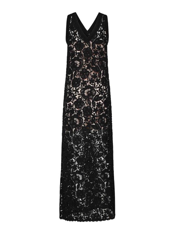 P.A.R.O.S.H.: Maxi robe online - Maxi Robe - Noir