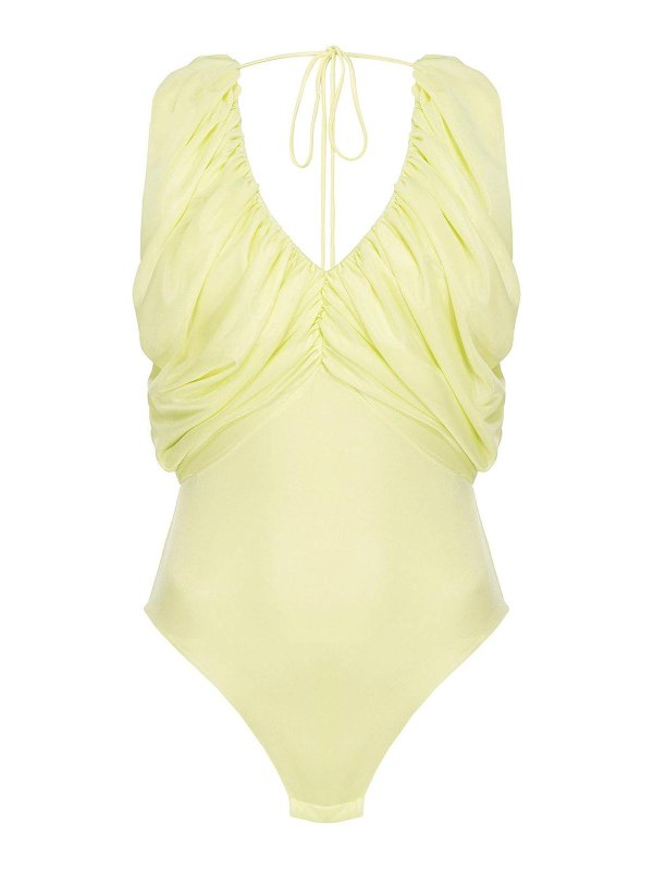 Pinko: Tops & Débardeurs - Top - Jaune