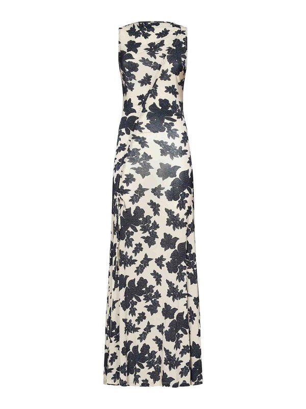 ULLA JOHNSON: マキシドレス - マキシドレス - ベージュ