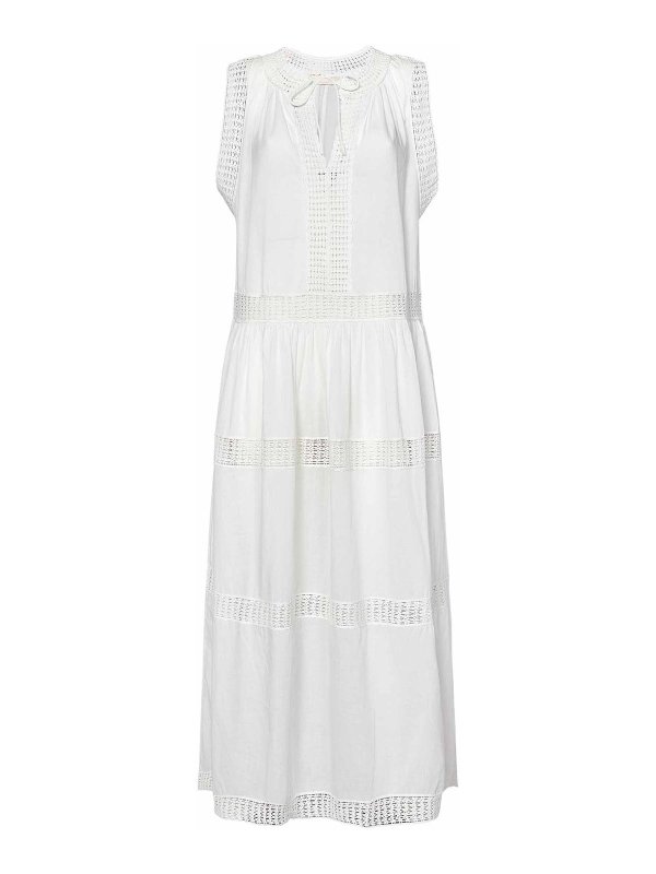 ULLA JOHNSON: マキシドレス - マキシドレス - 白