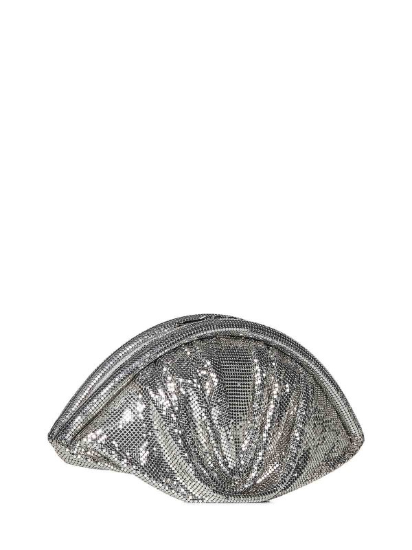 RABANNE: クラッチバッグ online - クラッチバッグ - 銀