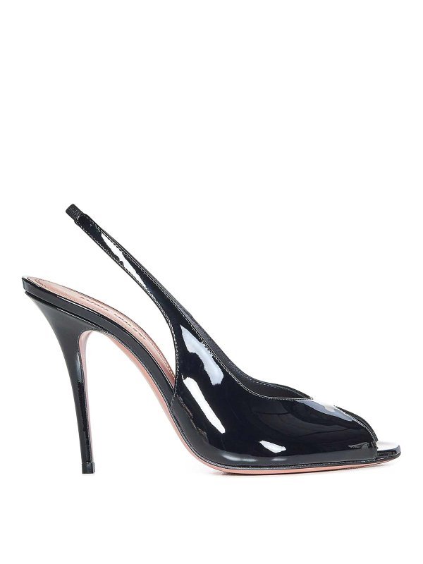 AMINA MUADDI: パンプス - パンプス - 黒