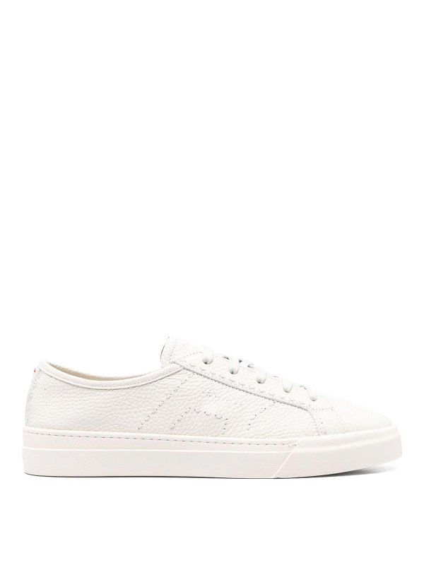 SANTONI: スニーカー - スニーカー - 白