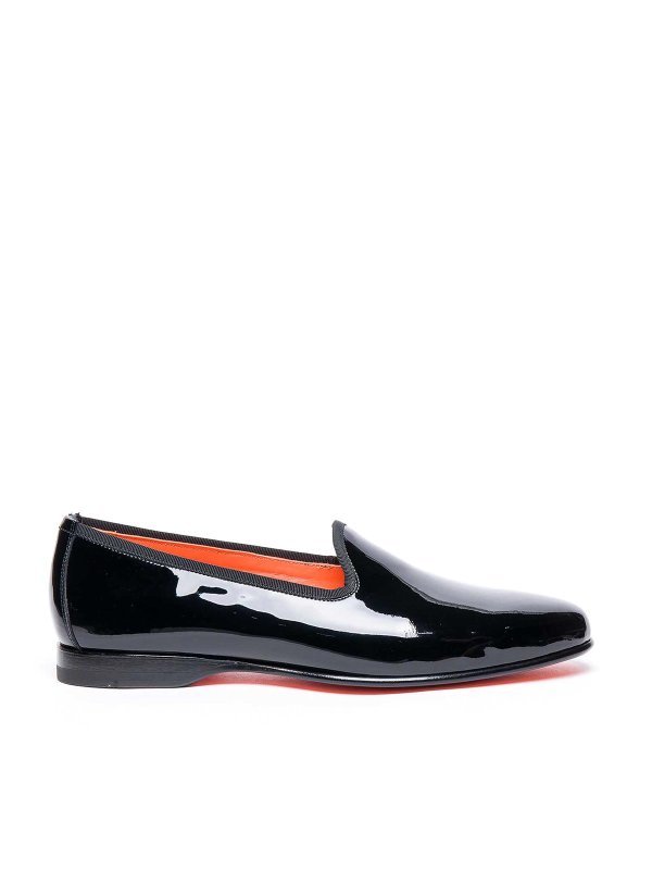 SANTONI: Mocasines y Zapatillas - Mocasines - Negro