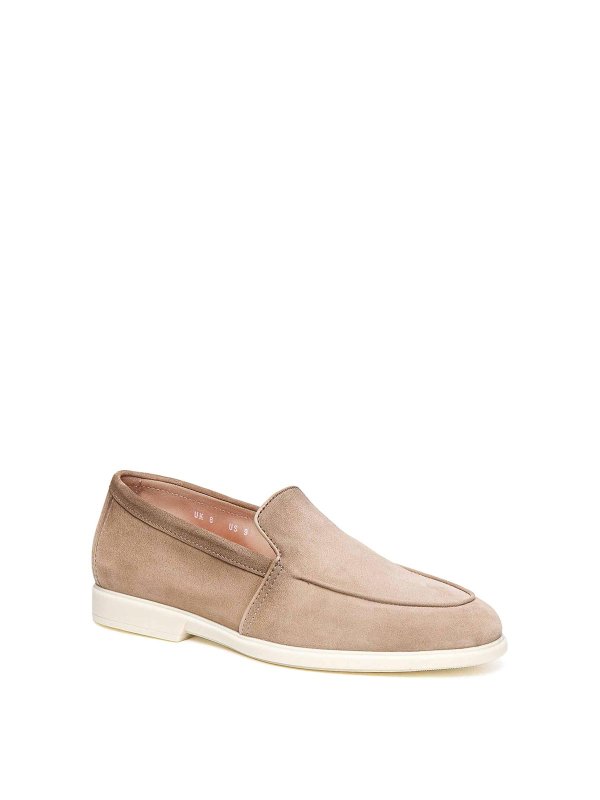 SANTONI: ロファー＆スリッパ online - ローファー - ベージュ