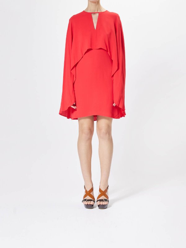 KARL LAGERFELD: ショートドレス online - ショートドレス - 赤