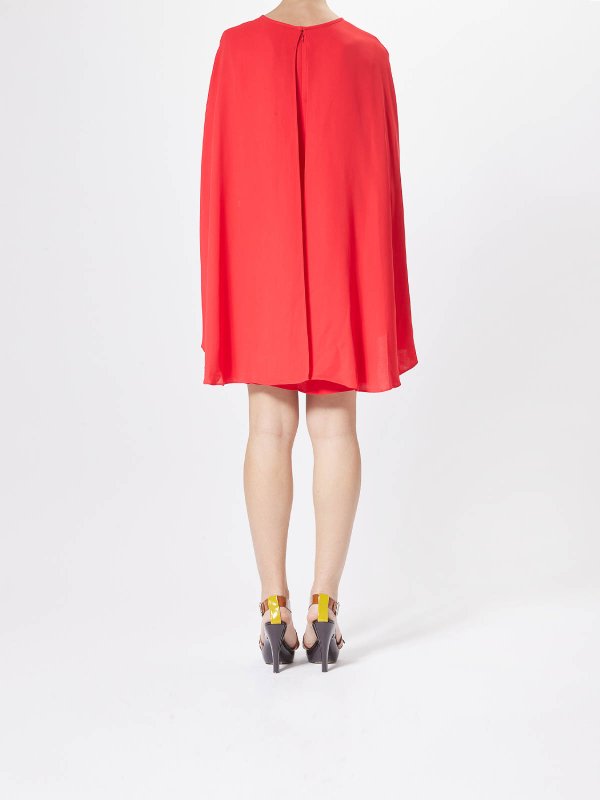 ショートドレス - 赤 shop online: KARL LAGERFELD