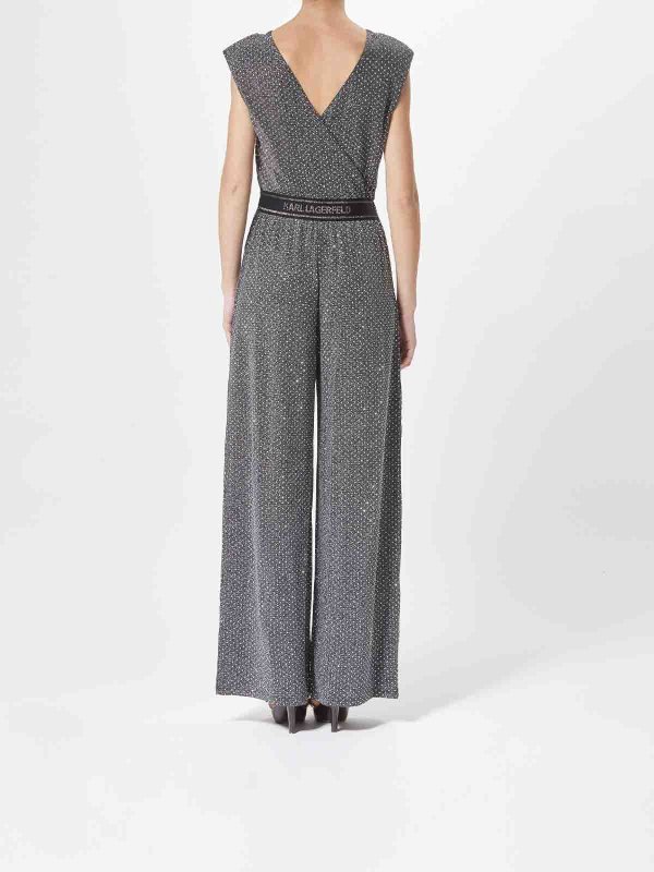 ジャンプスーツ - 銀 shop online: KARL LAGERFELD
