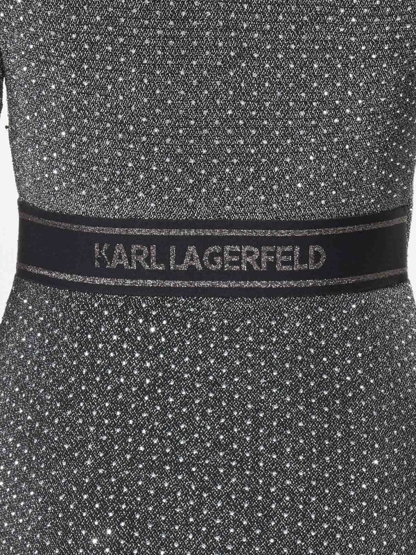 KARL LAGERFELD buy online Vestitodi strass di Jersey