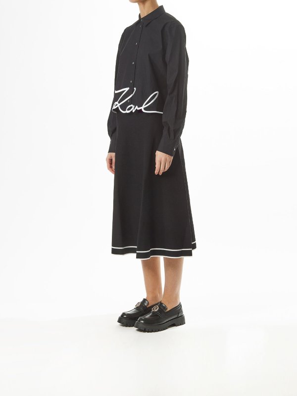 The Best Shops KARL LAGERFELD: shirts - Karl Hem Signature Shirt