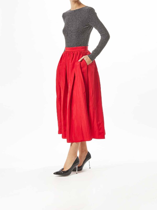 The Best Shops KARL LAGERFELD: Knee length skirts & Midi - Voluminous Skirt