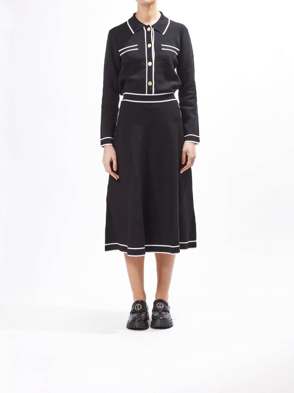 KARL LAGERFELD: gonne al ginocchio  e longuette online - Elegante gonna a maglia