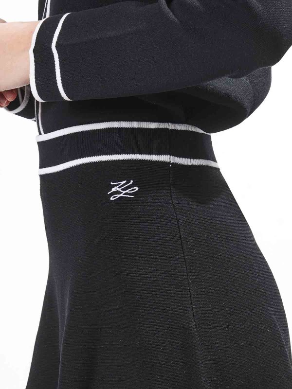 KARL LAGERFELD buy online Elegante gonna a maglia