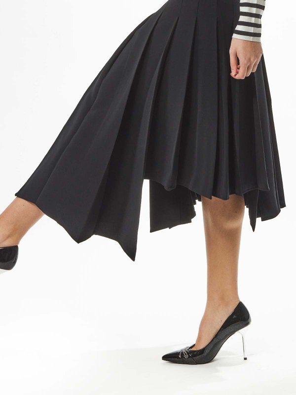 KARL LAGERFELD buy online 膝丈/ミディスカート - 黒