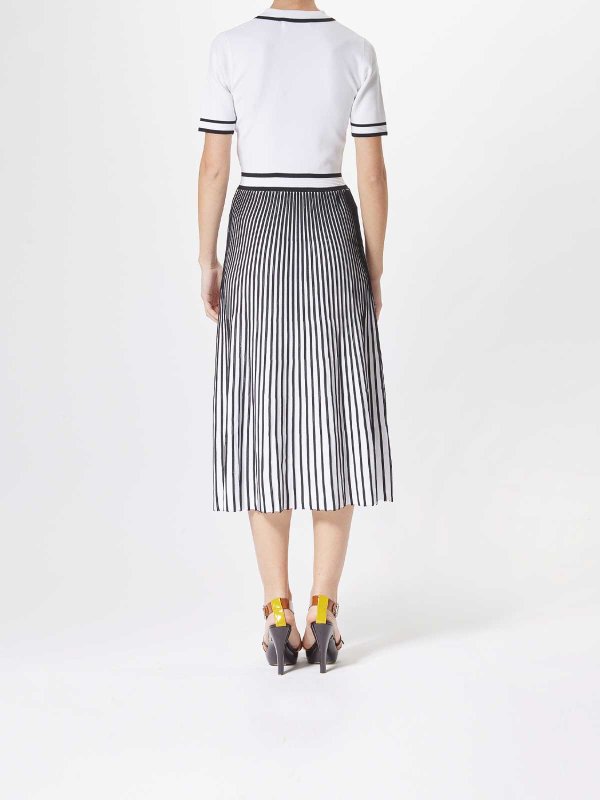 Pleated Knit Dress shop online: KARL LAGERFELD