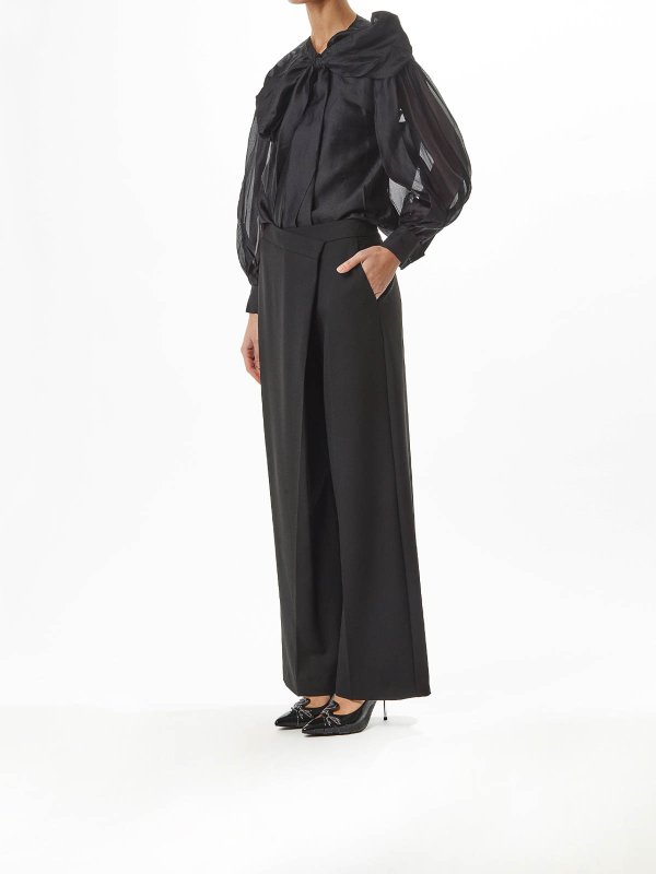 The Best Shops KARL LAGERFELD: casual trousers - Wrap Pants