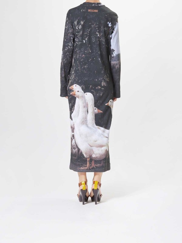 Vestido De Noche - Multicolor shop online: MOSCHINO
