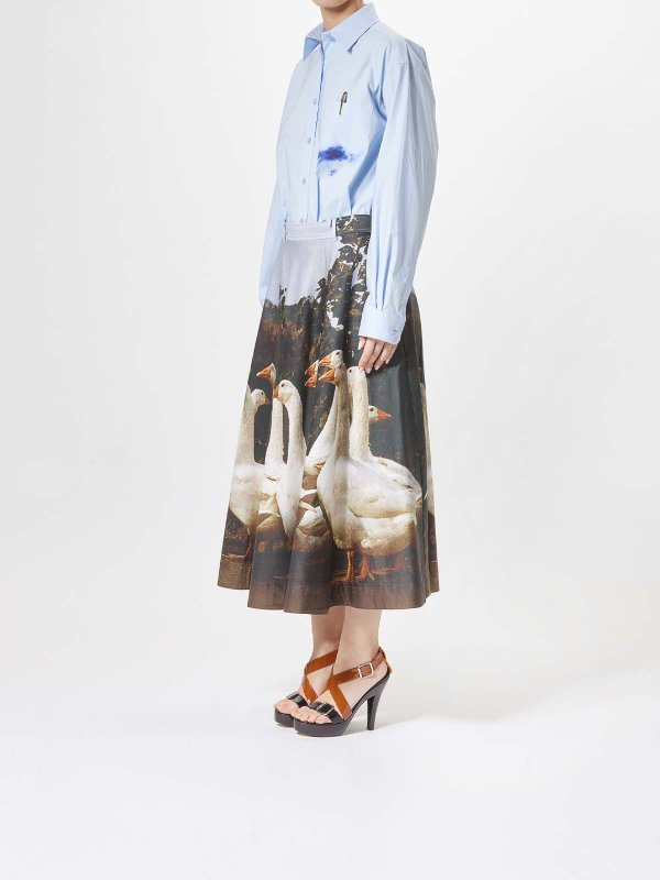 The Best Shops MOSCHINO: Lange Röcke - Langer Rock - Bunt