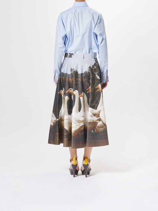 Langer Rock - Bunt shop online: MOSCHINO