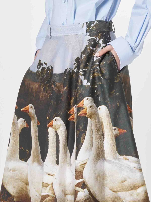 MOSCHINO buy online Langer Rock - Bunt