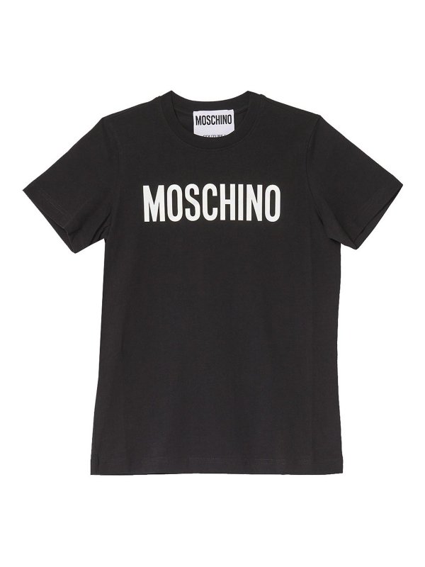 MOSCHINO: T-shirts - T-Shirt - Schwarz